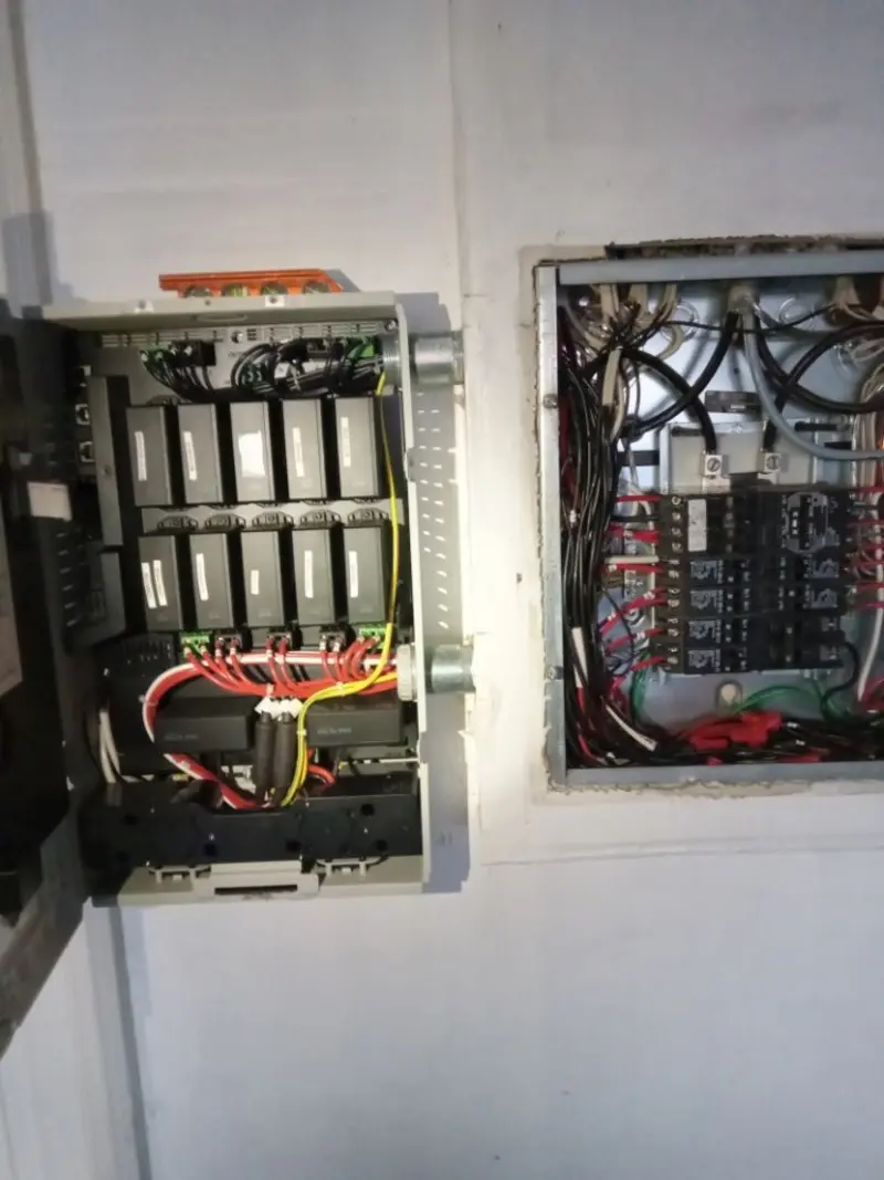 Electrical panel upgrade completed for Indoor Lighting Installation in Catonsville